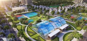 bể bơi bốn mùa tại Vinhomes Ocean Park